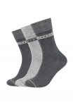 3 pack Męskie Skarpety MUSTANG dark grey mix MU31039 – 9703
