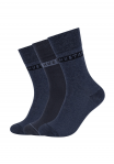 3 pack Męskie Skarpety MUSTANG jeans mix MU31039 – 5703