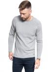 SWETER MĘSKI MUSTANG Emil C Structure MID GREY MELANGE 1008255 4140