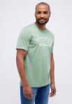 MUSTANG AUSTIN MĘSKI T-SHIRT KOSZULKA NADRUK HEDGE GREEN 1014942 6336