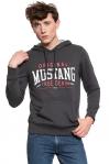 BLUZA MUSTANG Printed Hoodie PHANTOM 1009346 4087