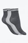 3 pack Męskie Skarpety MUSTANG dark grey mix MU32018 – 9703