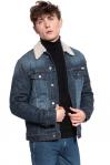 KURTKA JEANSOWA MUSTANG New York Shearling DENIM BLUE 1008507 5000 783