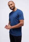 MĘSKA KOSZULKA MUSTANG Austin T-shirt AOP Striped Waves Blue 1014945 12564
