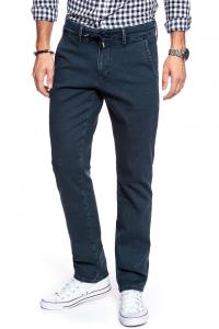 SPODNIE MĘSKIE MUSTANG Jog Chino Denim Blue 1009078 5000 880