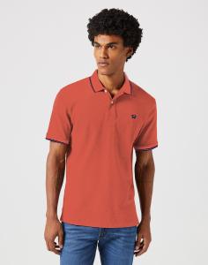 WRANGLER MĘSKA KOSZULKA POLO SHIRT BURNT SIENNA 112352857