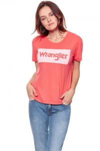 WRANGLER T SHIRT DAMSKI DRAPE TEE DUBARRY W7016DIVZ