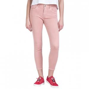 SPODNIE DAMSKIE WRANGLER SKINNY CROP PARADISE PINK W28MJTXLD