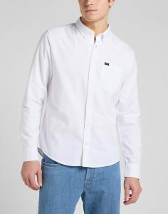 LEE BUTTON DOWN MĘSKA KOSZULA BRIGHT WHITE L880KULJ