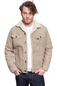 KURTKA ZIMOWA LEE SHERPA JACKET BEIGE L87AQM97