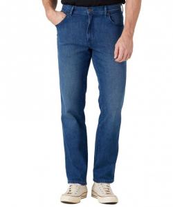 WRANGLER TEXAS MĘSKIE SPODNIE JEANSOWE JEANSY LEON BLUE W121AG42B