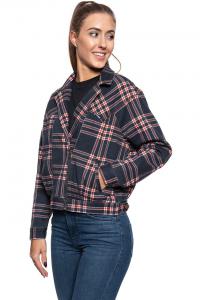 DAMSKA KURTKA JEANSOWA WRANGLER 80´S JACKET INDIGO CHECK W404WZ89M 112128697