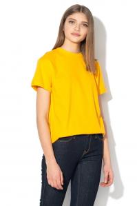 LEE LOGO VARIATION TEE DAMSKI T-SHIRT KOSZULKA LOGO RADIANT YELLOW L43FFELG 112109580