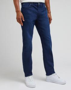 MESKIE SPODNIE DAREN ZIP FLY DARK BLUE WORN 112339875 L707015950