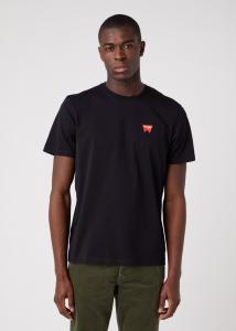 WRANGLER SIGN OFF TEE MĘSKI T-SHIRT KOSZULKA LOGO BLACK W70MD3100 112319289