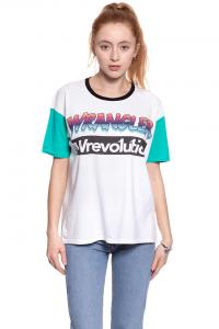 WRANGLER T SHIRT DAMSKI WREVOLUTION TEE WHITE W7386GH12 112131059