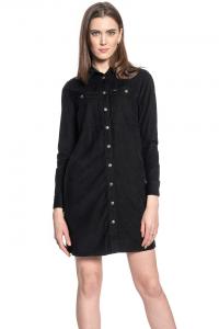 LEE WORKSHIRT DRESS DAMSKA SUKIENKA BLACK L50SMR01