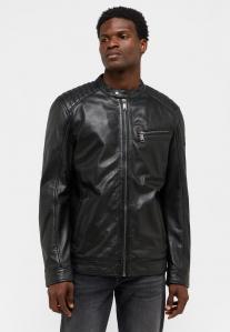 MUSTANG BIKER JACKET MĘSKA KURTKA SKÓRZANA SKÓRA ELEGANCKA NA ZAMEK MU-M242-157