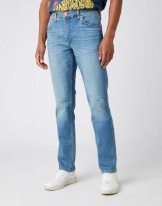 WRANGLER GREENSBORO MĘSKIE SPODNIE JEANSOWE DUSTY DEVIL W15QC4665