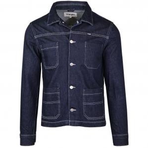 WRANGLER CARPENTER JACKET MĘSKA KURTKA JEANSOWA RAW EDGE W449RI22L