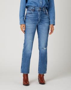 DAMSKIE SPODNIE JEANSOWE WRANGLER WILD WEST BLUEBELL W2H249332