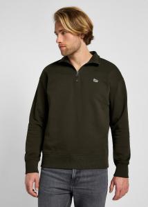 WRANGLER MĘSKA BLUZA HALF ZIP SWS OLIVE NIGHT 112355752 LL99016192