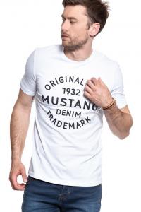 MUSTANG T SHIRT Logo T-Shirt general White 1007561 2045