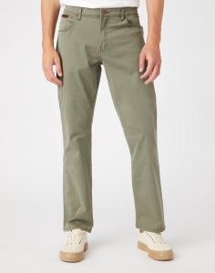 WRANGLER TEXAS STRETCH MĘSKIE SPODNIE MATERIAŁOWE SEA TURTLE W121Y6G31 112145776