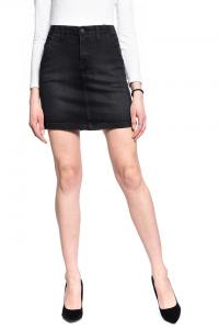 SPÓDNICA JEANSOWA LEE TAILORED A LINE SKIRT BLACK TYRO L38BCPJW 112108136