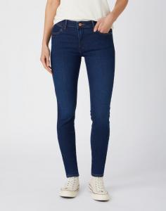 WRANGLER SKINNY DAMSKIE SPODNIE JEANSOWE DREAM BLUE 28 W28K47389