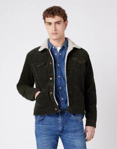 MĘSKA KURTKA SHERPA WRANGLER 124MJ SHERPA ROISIN GREEN W4MSUPXWY 112129155