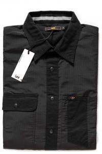 KOSZULA LEE TECHNICAL WHIZZIT SHIRT BLACK L68FUX01 112117107
