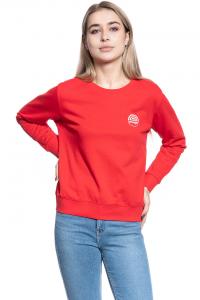 WRANGLER CREW SWEAT LOLLIPOP RED W6Z1HYXSK