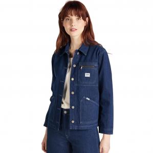 LEE WORKER CHORE JACKET DAMSKA KURTKA JEANSOWA DARK YELT L54JKEIV