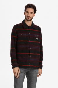 LEE FILLED LEE TEE MĘSKA KURTKA PRZEJŚCIOWA LOGO AUBERGINE L67KVRKA 112116889