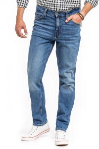 MUSTANG TRAMPER TAPERED MĘSKIE SPODNIE JEANSOWE JEANSY DENIM BLUE 1014043 5000 682