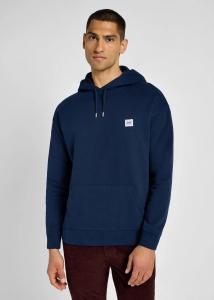 LEE WW HOODIE MĘSKA BLUZA Z KAPTUREM NIEROZPINANA INKY BLUE 112355612 LM02008543
