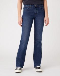 SPODNIE DAMSKIE WRANGLER BOOTCUT BONFIRE BLUE W28BHN34K 112128219