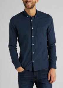 LEE SLIM BUTTON DOWN MĘSKA KOSZULA SKY CAPTIAN L66XRSHY