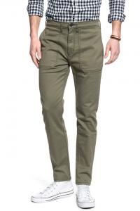LEE AUSTIN MĘSKIE SPODNIE MATERIAŁOWE LICHEN GREEN L71BLE82 112119536