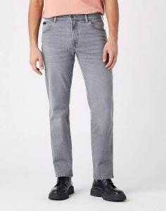 WRANGLER TEXAS SLIM MĘSKIE SPODNIE JEANSOWE JEANSY GOLDEN GREY W12S3039H 112145786
