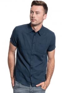 WRANGLER SS 1 PKT SHIRT MĘSKA KOSZULA KRÓTKI RĘKAW NAVY W5J1LO114 112130169