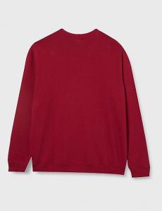 LEE LOGO CREW SWS MĘSKA BLUZA KLASYCZNA LOGO RHUBARB RED L80JFBGB 112121397