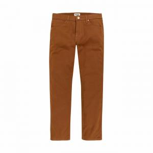WRANGLER LARSTON MĘSKIE SPODNIE MATERIAŁOWE TAWNY BROWN W18S36H28 112141210
