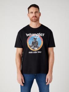 WRANGLER AMERICANA TEE MĘSKI T-SHIRT KOSZULKA LOGO NADRUK W7CBEE100 112329202