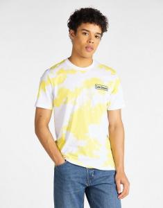 LEE TIE DYE TEE MĘSKI T-SHIRT REGULAR FIT SUNBURST L61GFENN