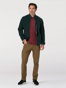 WRANGLER ADAMS FLEECE FULL ZIP MĘSKA BLUZA ROZPINANA POLARPINE WA6DHCG50 112324327