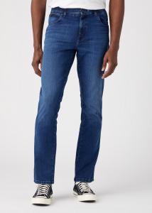 WRANGLER TEXAS SLIM MĘSKIE SPODNIE JEANSOWE APOLLO W12SMN396