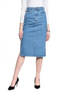 LEE THELMA SKIRT DAMSKA SPÓDNICA JEANSOWA CLEAN CALLIE L38EGAZE