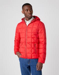 MĘSKA KURTKA PRZEJŚCIOWA WRANGLER THE PUFFER MARS RED W4C6WRX3A 112129100